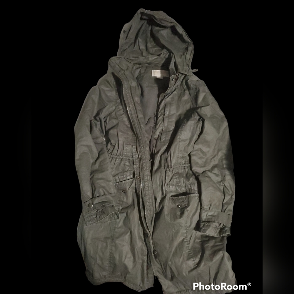 Micheal Kors olive green Parka